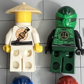 LEGO NINJAGO The Hands of Time Minifig Zane 70624 Lot Of 7 E9 9
