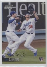 2021 Topps Stadium Club Chrome Refractor DJ Peters #352 3q5