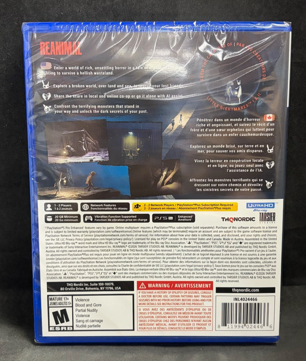 Reanimal (PS5 / Playstation 5) NEW 811994024466| eBay