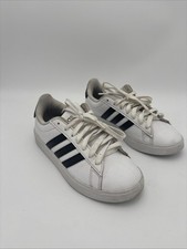 Woman s Adidas Grand Court White / Black Tennis Shoes Size 6