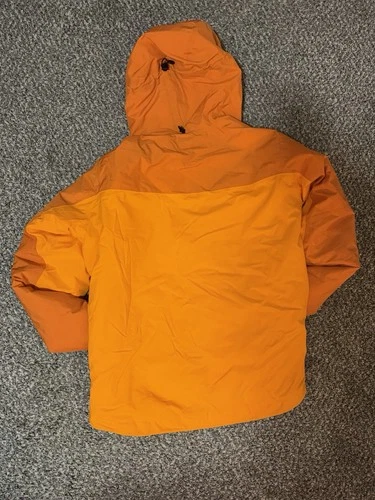 Arc'teryx Men's L Orange Kappa Hoodie Puffer Jacket Zip N70p GORE-TEX Infinium image 3
