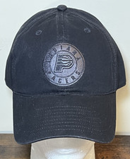Indiana Pacers Tonal Gray Logo Adjustable Baseball Cap — listing 6