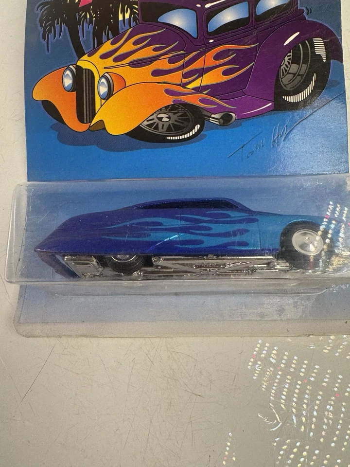 Hot Wheels Purple Passion Hot Rod Customs 1999 Tom Hoffman Design Hotheadz RRs - Image 2 of 4