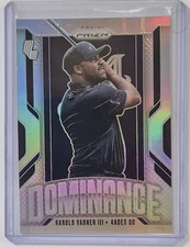 Harold Varner III 2025 Panini Prizm LIV Golf Silver Prizm Dominance SP  4Aces GC