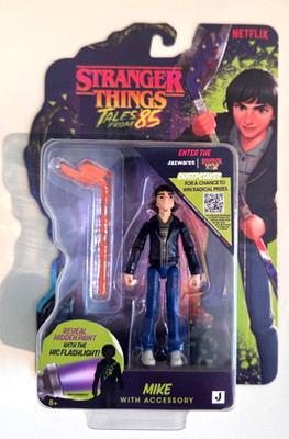NIB Jazwares Netflix Stranger Things Tales From  85 - Mike 4'' Action Figure Toy