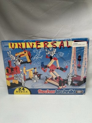 Universal Fischertechnik 24 Models 30 308 Made In Germany 450 Pieces New In Box