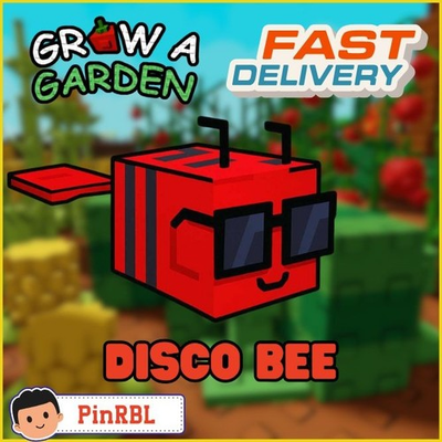 #ad Disco Bee Grow A Garden GAG 🌻 Fast Delivery Cheap Pets $2.45