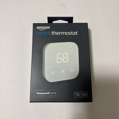Amazon Smart Thermostat without C-Wire Adapter - White