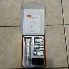 Oneisall Dog Clippers Cordless Grooming Kit for Thick Coats - ?Silver? (SeeDesc)
