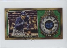 2022 Topps Gypsy Queen GQ Gems Minis Green 66/99 George Springer #GGM-11 04br