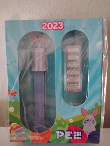 2023 PAMP Suisse "BUNNY" LE PEZ Dispenser & 30 grams 6 Silver Wafers Sealed