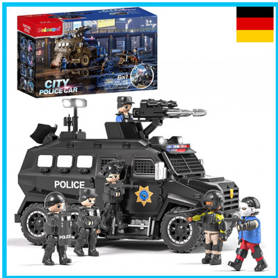 Doloowee Polizeiauto mit Licht Sound Mist Spielzeug Jungen 5
