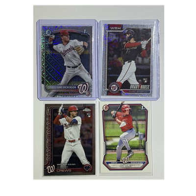 2026 Nationals Prospect Rookie LOT Luke Dickerson Mojo Brady House Dylan Crews