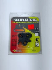 The Brute EZ Detachable Sling Swivels 1 1/4" Set Black Brand-New Factory Sealed