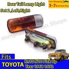 Rear Tail Light Lamp Set Lr Fits Toyota Rn10 N10 Pickup 1968-1972 Vintage Truck