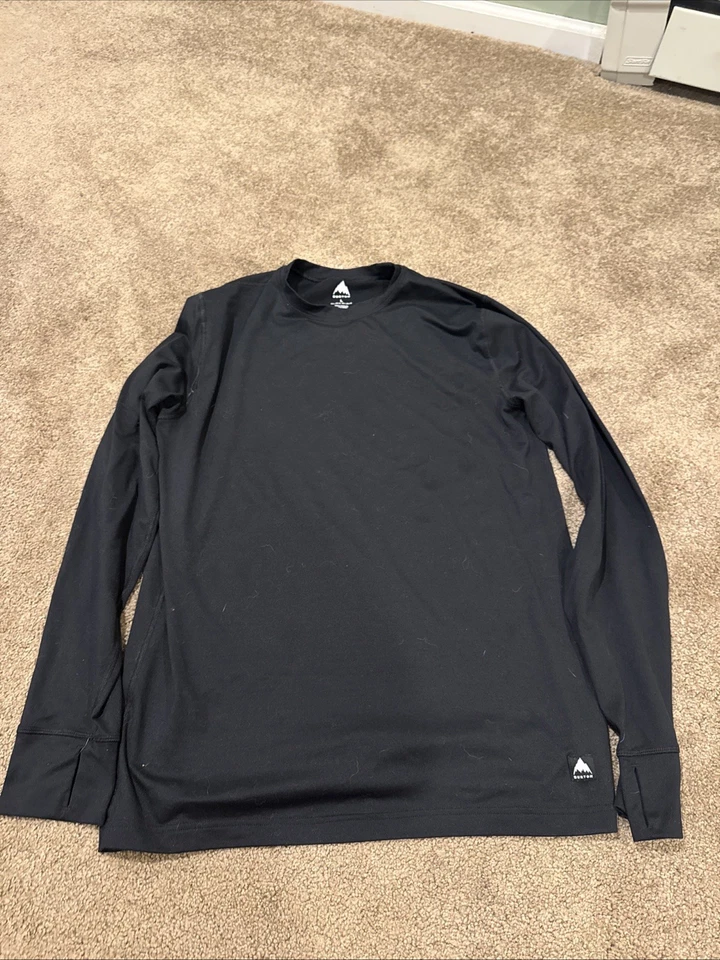 Pantalón y camisa de snowboard Burton First Layer Dry Ride para hombre. Talla grande negra Foto 2 de 4