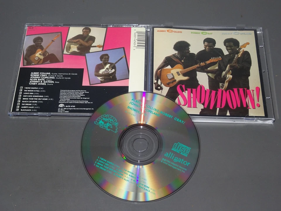 ALBERT COLLINS, ROBERT CRAY, COPELAND - SHOWDOWN / USA-ALLIGATOR-CD (CD MINT-) - Bild 1 von 1