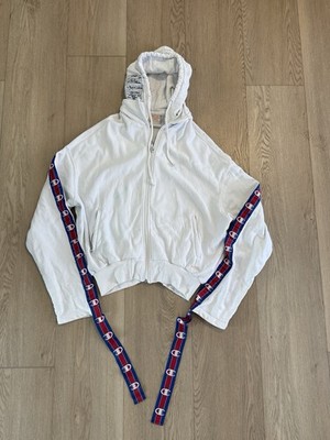 S*y様 正規品 vetements champion 17ss foodie Vetements x Champion SS17 Reverse Weave In Progress Hoodie (Size