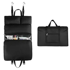 Travel Clothes Organizer Portable Hanging Compression Packing Cubes Camp Orga...