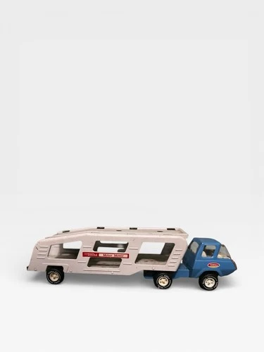 VINTAGE 1970'S TONKA MOTOR MOVER PRESSED STEEL CAR CARRIER Hauler