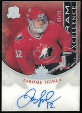 2024-25 Upper Deck The Cup Program Of Excellence Auto Jarome Iginla /10