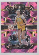 2024 Panini Select WNBA Concourse Pink Ice Prizm Dearica Hamby #77 11gl