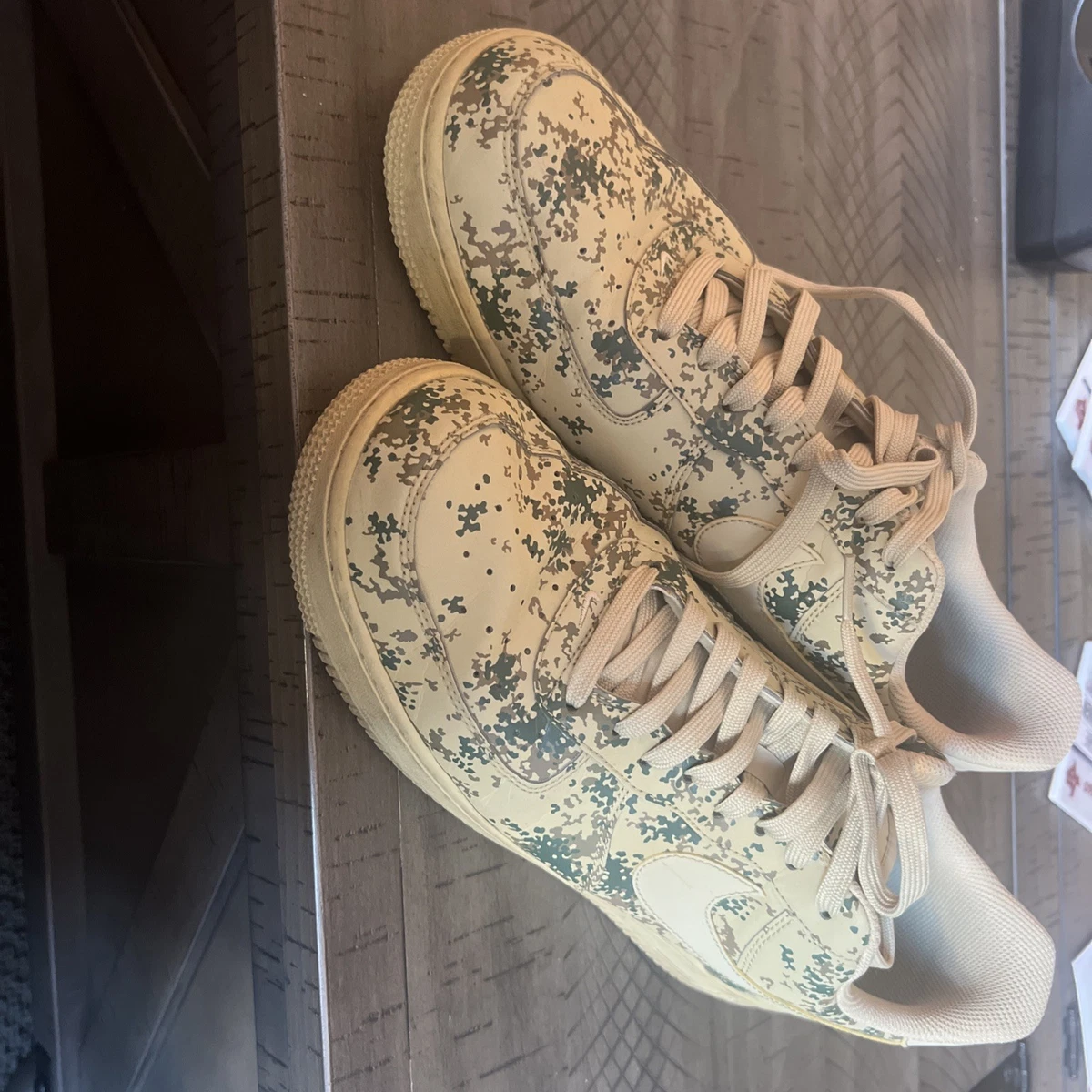 Nike Air Force 1 Gold Reflective Camo | eBay
