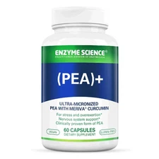 Enzyme Science Pea + Turmeric Curcumin Supplement for Physiological Support H...
