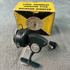 Mulinello da Pesca Spinning Alcedo Micron Vintage con Scatola Italia DB257