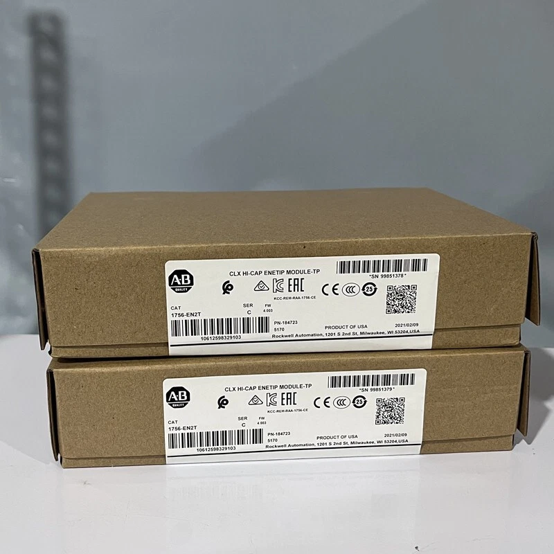 2022-2023 AB 1756-EN2T ControlLogix EtherNet/IP Module New Factory Sealed In US - Image 2 of 2