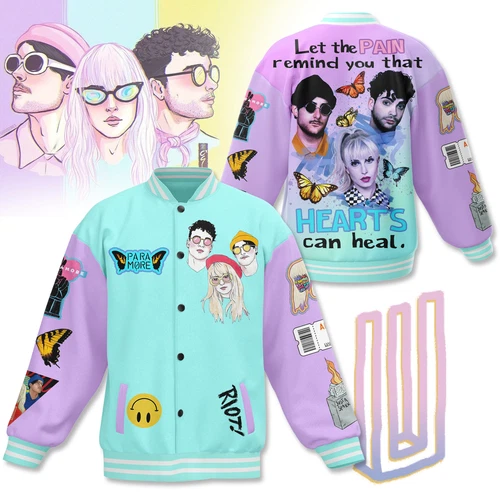 Paramore New Baseball Jacket For Fan