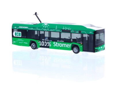 RIETZE Bus 1:87 Solaris Urbino 12 ´19 electric Freiburger Verkehrs AG H0 76815