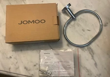 JOMOO Chrome Wall Mount Towel Oval Ring Towel Holder Shiny Bathroom Accessory