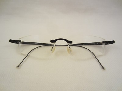 MINIMA 2 PLUS TITANIUM BRILLE BRILLENGESTELL SCHWARZ WECHSEL CLIP RANDLOS FRANCE