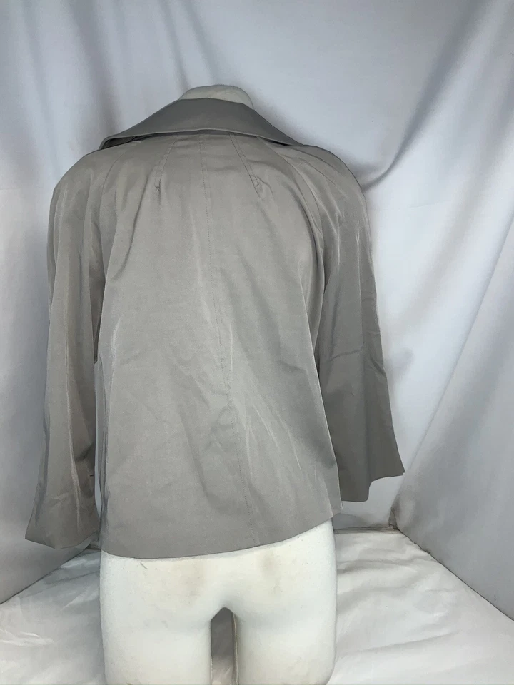 Vertigo куртка XL женщин желтовато-коричневый серый поликоттон эластичной 2 кнопки YGI F0-128 - Изображение 4 из 4