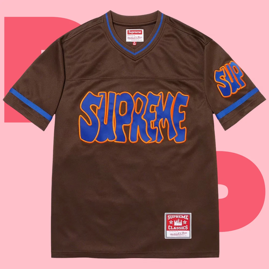 Maillot de football Supreme Mitchell & Ness (X Large)