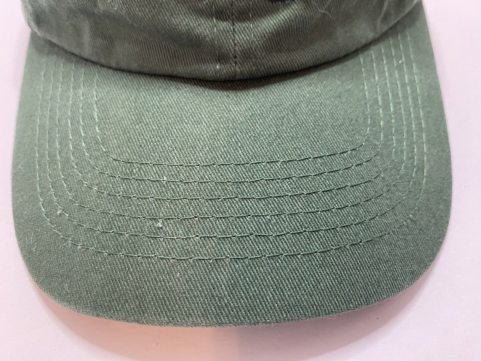 Quaker State Green Adjustable Hat Embroidered Logo - image 2