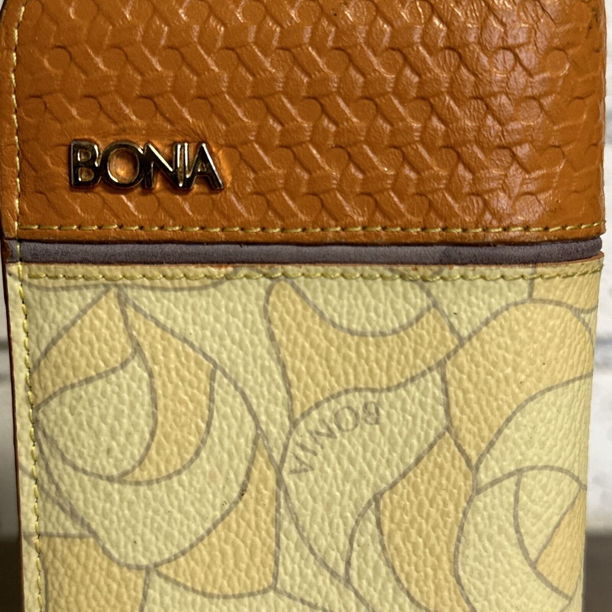 BONIA Trifold Wallet Yellow Brown Leather 801007-505-27-3 | eBay BONIA Trifold Wallet Yellow Brown Leather 801007-505-27-3 | eBay