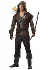 California Costumes Robin Hood Halloween Adult Size M 40-42 Renaissance Faire