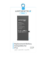 Replacement Replacement Battery Compatible For iPhone 11 AmpSentrix  Basic 