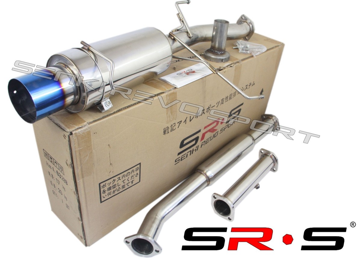 SRS 03-06 EVO 8 EVO 9 CATBACK EXHAUST FULL 3.0