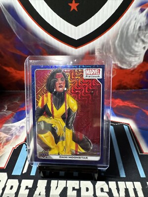 2023 Marvel Platinum Dani Moonstar Blue Traxx # d 150/499