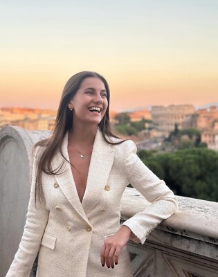 【ゴールド】ZARA ホワイト テーラードジャケット ZARA S, M, IVORY DOUBLE BREASTED TEXTURED WEAVE JACKET WOOL BLEND