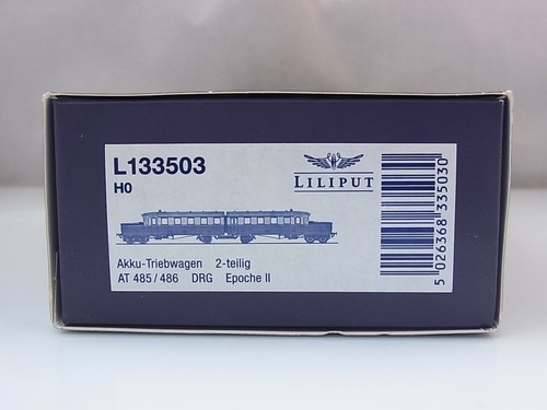 Liliput L133503 Motriz a batería AT 485 / 486 2 piezas DRG Época II Modelización - Imagen 18 de 18