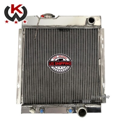 Aluminum Radiator for 1964-1966 1965 Ford Mustang Falcon/Mercury Comet V8 AT MT