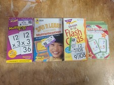 Various Multiplication/Division Flash Cards  Division Bingo - 6 Boxes