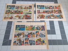 Lot of 3 The Phantom by Lee Falk Sunday comic Strips 1982