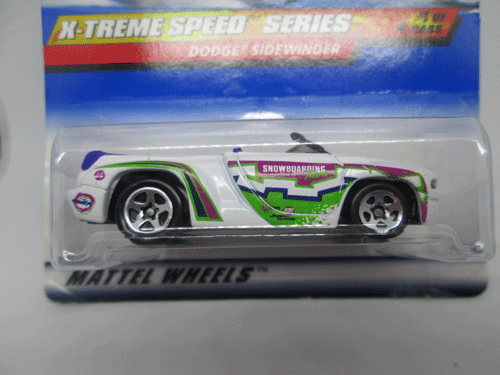 1999 Hot Wheels Dodge Sidewinder X-treme Speed Series 1 of 4 #965 - Picture 2 of 4