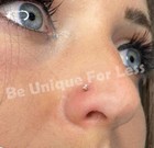 9ct Plated Nose Pin Stud Small Gold Crystal Claw Nose Stud Nose Piercing Silver