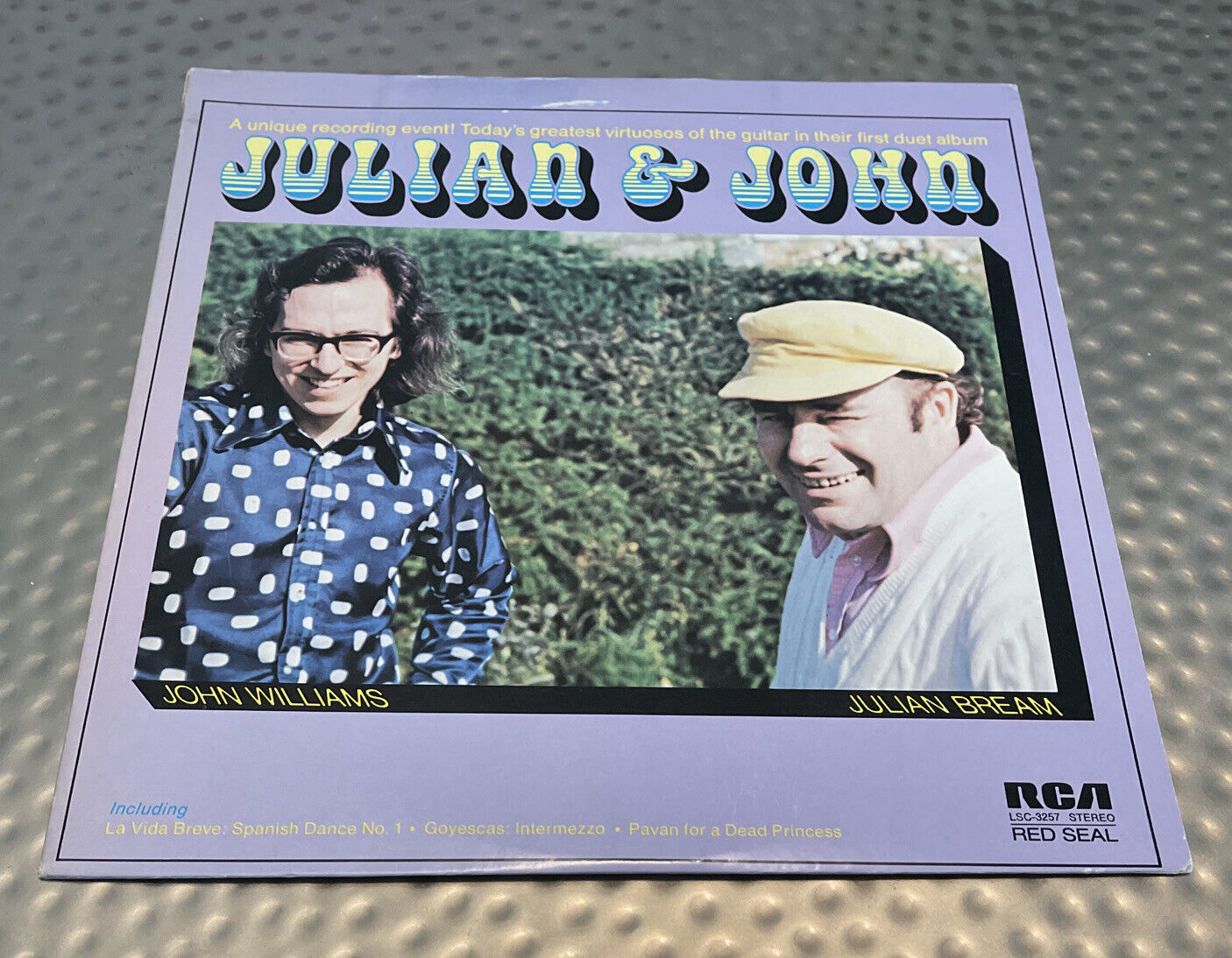 JULIAN & JOHN JULIAN BREAM & JOHN WILLIAMS  VINYL RECORD LP / 1972